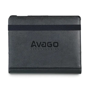 Axis - Simulated Leather Ipad (r) Stand With Sleeve And Elastic Snap Closure