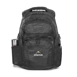 Zebra - Black - Ballistic Computer Backpack With Padded, Scratch-resistant Tablet Pocket