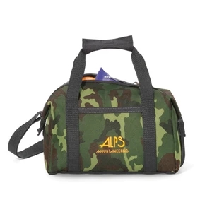 Pacific - Urban Camo Lunch Cooler With Zippered Closure To Expandable Main Compartment