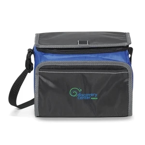 Scout - Royal Blue - Lunch Cooler With Zippered U-shaped Opening With Pull Tab