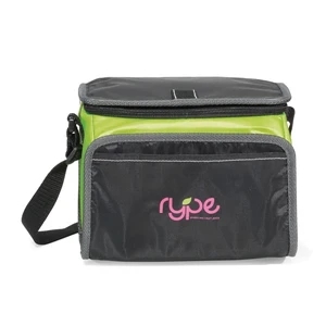 Scout - Apple Green - Lunch Cooler With Zippered U-shaped Opening With Pull Tab