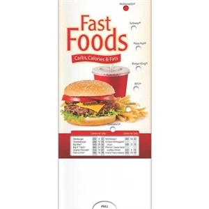 Pocketslider (tm) - English Pocket Slider (tm)-fast Food - Pocket Slider - Calculating Carbs, Fat, And Calories