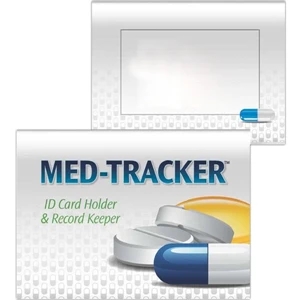 Med-tracker Planner And Tracker (tm) - Tracker - Med-tracker: Id Card Holder And Record Keeper