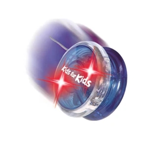 Twirlglo Yo-yoz (tm) - Purple/red Leds - Light Up Yo-yo With One Colored Side And One Clear Side