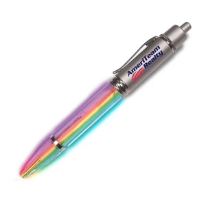 Buzpen (tm) - Coloring Changing Led - Twist Pen With Ultra Bright Light Led Glow Barrel