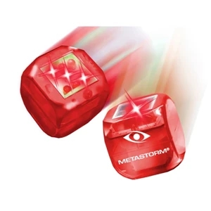 Buzdice (tm) - Red - Electronic Light Up Dice, Tap Or Roll And A Number Is Randomly Selected