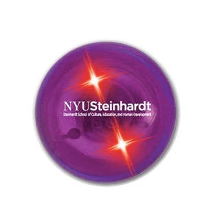 Buzball (tm) - Purple/red Led - Original Bouncing Ball With Bright Led And Outside Imprint
