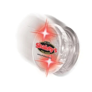 Twirlglo Yo-yoz (tm) - Clear/red Leds - Light Up Yo-yo With One Colored Side And One Clear Side