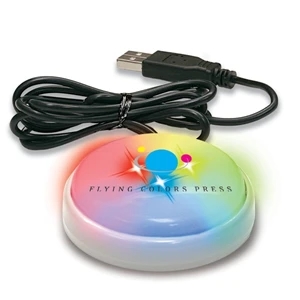 Smart Button (tm) - This Macintosh Compatible Light Up Usb Button Launches Your Pre-programmed Website