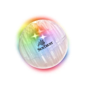 Buzball (tm) Airglow (tm) - Clear Air Glow Ball That Shows A Full Rainbow Of Color When Bounced