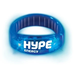 Buzbracelet (tm) - Blue - Durable Plastic Bracelet With Pull-apart Clasp