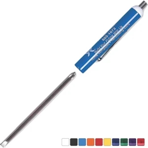 Reversible #3-4 Standard Pocket Screwdriver With #0 Phillips And Magnet Top