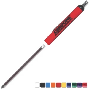 Reversible #3-4 Standard Pocket Screwdriver With #0 Phillips And Valve Stem Top