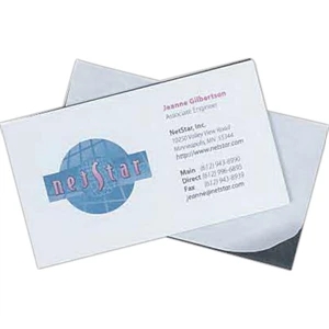 Make-a-magnet - 35 Mil - Flexible Magnet With Adhesive Surface For Application Of Business Card. Blank