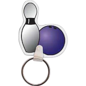 Bowling Ball & Pin Key Tag