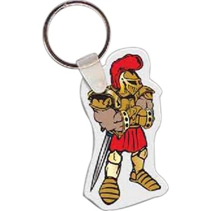 Knight Mascot Key Tag