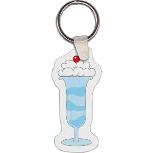 Milk Shake Key Tag