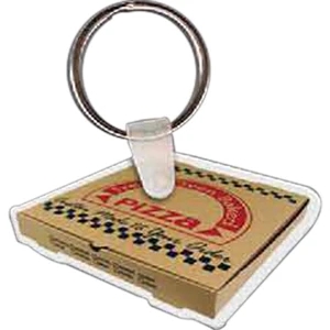 Pizza Box Key Tag