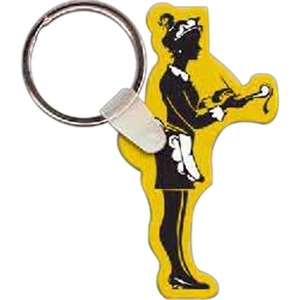 Waitress Key Tag