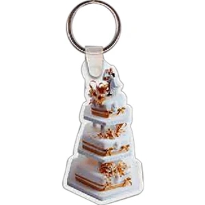 Wedding Cake Key Tag