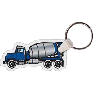 Cement Truck Key Tag