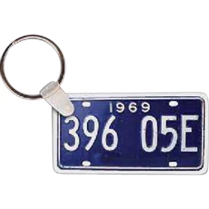 License Plate Key tag