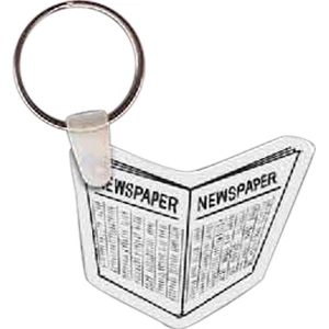 Newspaper Key tag