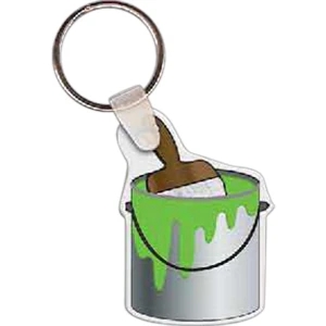 Paint Can w/ Brush Key tag