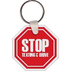 Stop Sign Key tag