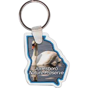 Georgia Key tag - Full Color