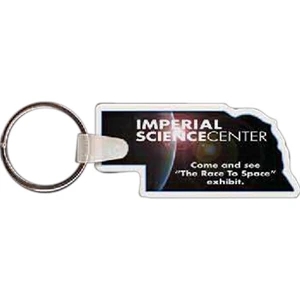 Nebraska Key tag - Full Color