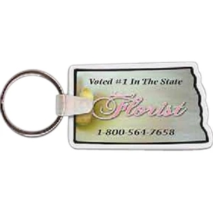North Dakota Key tag - Full Color