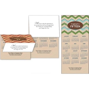 2-in-1 Thanksgiving - Greeting Card To Calendar With Choice Of 3 Verses