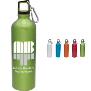 2 Day Fast Glass Service - Lightweight Aluminum Construction 25 Oz Sports Bottle With Two-tone Finger Grip Lid