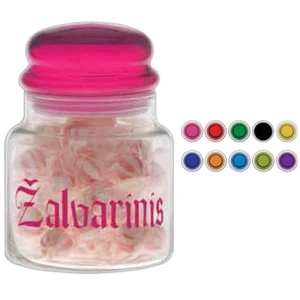2 Day Fast Glass Service - Medium Glass 16 Oz Apothecary Jar With Dome Lid