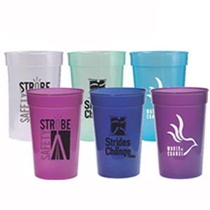 Sun Fun - 2 Side - 17 Oz. Stadium Cup Changes Color In Sunlight. Full Color Digital