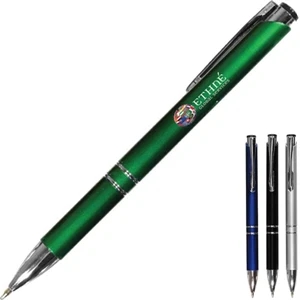 Embassy - Professional Click Pen With Chrome Accents, Full Color Digital
