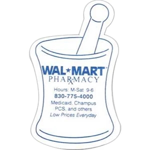 Mortar & Pestle - Stock Shape Vinyl Magnet, Approximately .020 Thickness