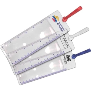 Flexible, Lightweight Bookmark Magnifier With Attached Ribbon, 3 X Power