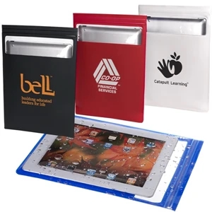 Clear Pvc And Vinyl Pouch For Ipads (r) Tablets And Other Mobile Devices