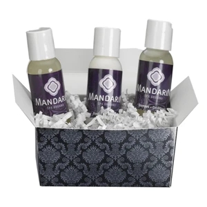 Z Collection (r) - Spa Gift Set In Ballotin Box With Shampoo + Conditioner, Lotion & Shower Gel