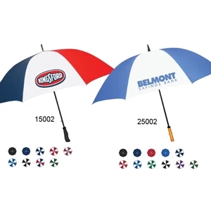 Automatic Golf Umbrella With Lightweight Foam Handle And Vinyl Sleeve; 64" Arc