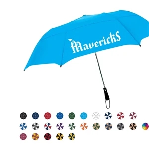 Mvp Automatic Open Golf Umbrella With Wind Resistant Design, 22" Folded; 58" Arc
