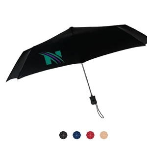 Fashion Francesca Auto Open And Close Umbrella With Windproof Steel Frame; 43" Arc