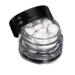 Round Single Jar Mint Container