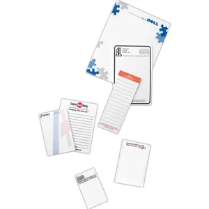 2 Color - 100 Sheet Pad - Classic Non-adhesive Scratch Pad, 3 1/8" X 8 3/8"