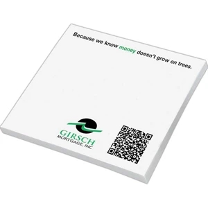Post-it (r) Brand - Notes - 4" X 4", 25 Sheets, 1 Color - Custom Printed Notepads