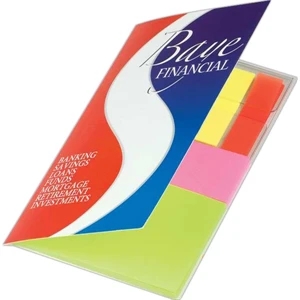 Post-it (r) Brand - Highlight Flag Set Plus Choice Of Neon Note Pad Set Or Yellow Note Pad, 1-4 Color