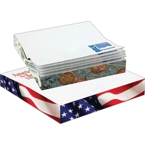 Post-it (r) Brand - Notes Slim-cube 2 3/4" X 2 3/4" X 1/2", 1 Design Side Printed