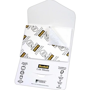 Scotch (r) - Lint Sheets Pocket Pack, Choice Of Stock Background Design, 3 Color